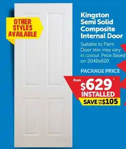 Doors Plus Kingston Semi Solid Composite Internal Door offer