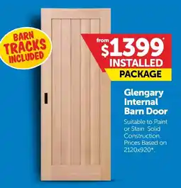 Doors Plus Glengary Internal Barn Door offer