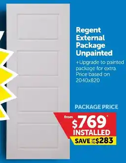 Doors Plus Regent External Package Unpainted offer