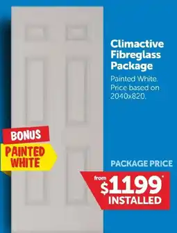 Doors Plus Climactive Fibreglass Package offer