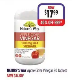 Wizard Pharmacy NATURE'S WAY Apple Cider Vinegar offer