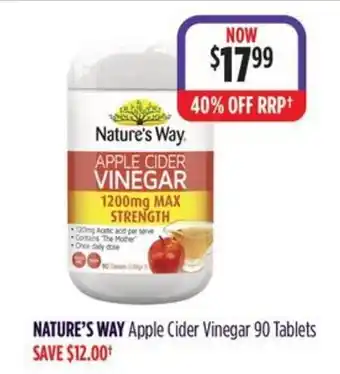 NATURE'S WAY Apple Cider Vinegar