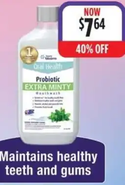 Wizard Pharmacy Henryblooms oral health probiotic extra minty offer