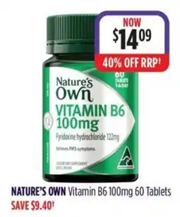 Wizard Pharmacy NATURE'S OWN Vitamin B6 offer