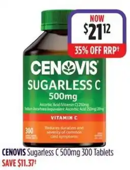 Wizard Pharmacy CENOVIS Sugarless C offer