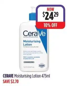 Wizard Pharmacy CERAVE Moisturising Lotion offer