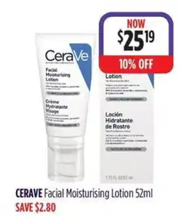 Wizard Pharmacy CERAVE Facial Moisturising Lotion offer