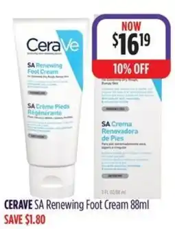 Wizard Pharmacy CERAVE SA Renewing Foot Cream offer
