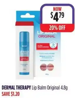 Wizard Pharmacy DERMAL THERAPY Lip Balm Original offer