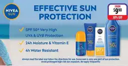 Wizard Pharmacy Nivea sun effective sun protection offer