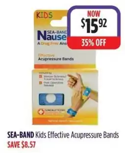 Wizard Pharmacy SEA-BAND Kids Effective Acupressure Bands offer
