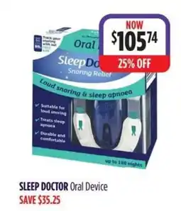 Wizard Pharmacy SLEEP DOCTOR Oral Device offer