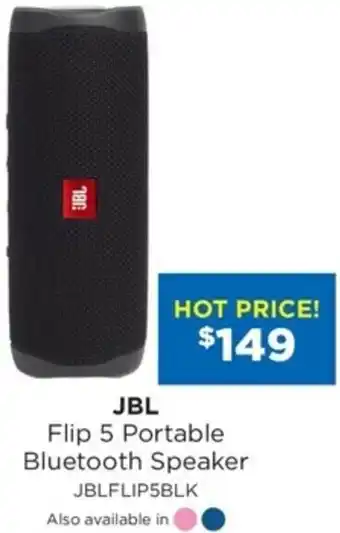 Bing Lee JBL Flip 5 Portable Bluetooth Speaker offer