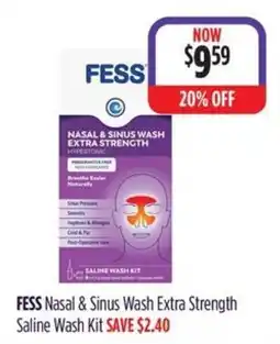 Wizard Pharmacy FESS Nasal & Sinus Wash Extra Strength offer