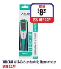 Wizard Pharmacy WELCARE WDT404 Standard Dig Thermometer offer