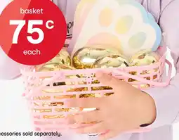 Kmart Easter Plastic Basket offer