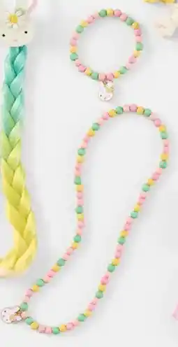 Kmart Bunny Necklace and Bracelet Set offer