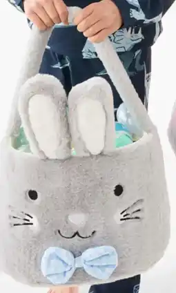 Kmart Jumbo Grey Bunny Basket offer