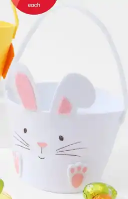Kmart Bunny Felt Basket offer