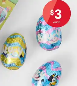 Kmart Bluey Milk Chocolate Hollow Easter Egg offer