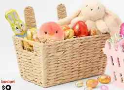 Kmart Paper Rope Bunny Ear Hamper offer