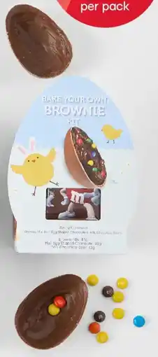 Kmart Bake Your Own Brownie Kit: Dessert Egg offer