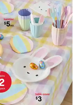 Kmart Easter Heavy Duty Tablecover offer
