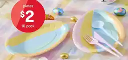 Kmart Easter Paper Plates offer