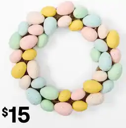 Kmart Easter Egg Wreath offer