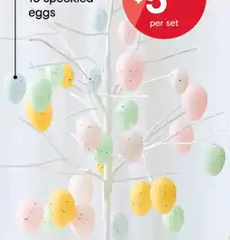 Kmart Hanging Speckled Eggs offer
