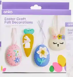 Kmart Easter Craft Felt Decorations offer