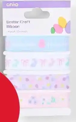 Kmart Easter Craft Ribbon offer