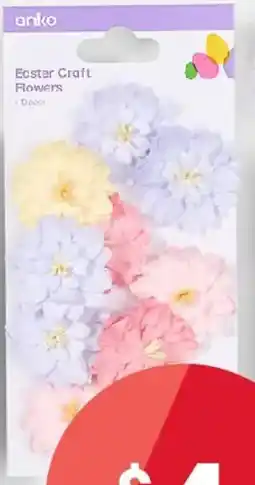 Kmart Easter Craft Flowers offer