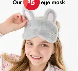 Kmart OXX Bodycare Eye Mask - Fluffy Bunny offer
