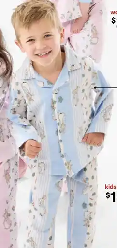 Kmart Peter Rabbit License Flannel Pyjama Set offer