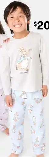 Kmart Peter Rabbit License Family Matching Pyjama Set offer