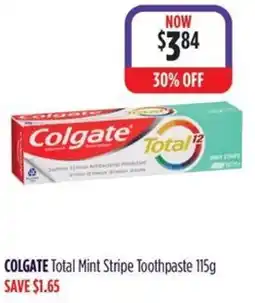 Wizard Pharmacy COLGATE Total Mint Stripe Toothpaste offer