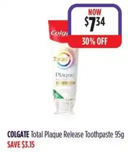 Wizard Pharmacy COLGATE Total Plaque Release Toothpaste offer