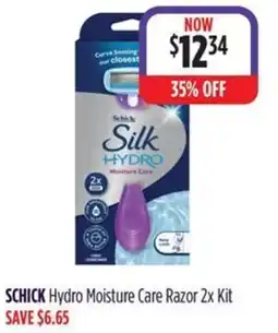 Wizard Pharmacy SCHICK Hydro Moisture Care Razor offer