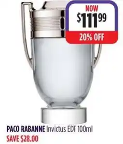 Wizard Pharmacy PACO RABANNE Invictus EDT offer