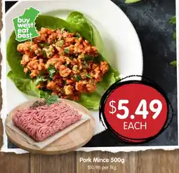 Spudshed Pork Mince offer