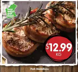 Spudshed Pork Medallions offer