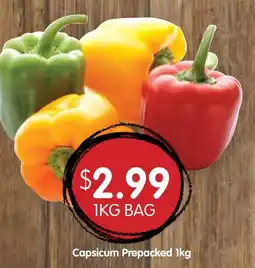 Spudshed Capsicum Prepacked offer