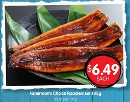 Spudshed Fisherman's Choice Roasted Eel offer