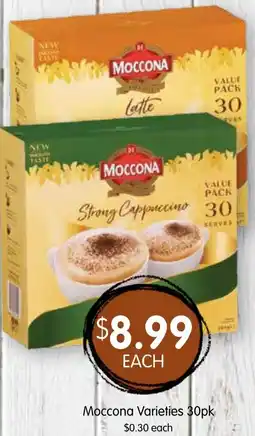 Spudshed Moccona Varieties offer