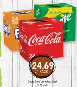 Spudshed Coca-Cola Varieties offer