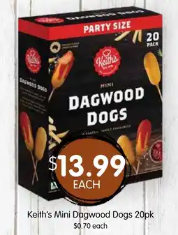 Spudshed Keith's Mini Dagwood Dogs offer