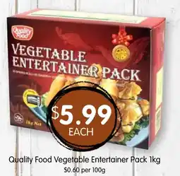 Spudshed Quality Food Vegetable Entertainer offer