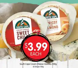Spudshed South Cape Cream Cheese offer