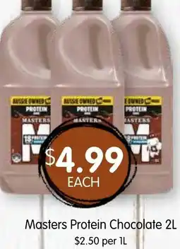 Spudshed Masters Protein Chocolate offer